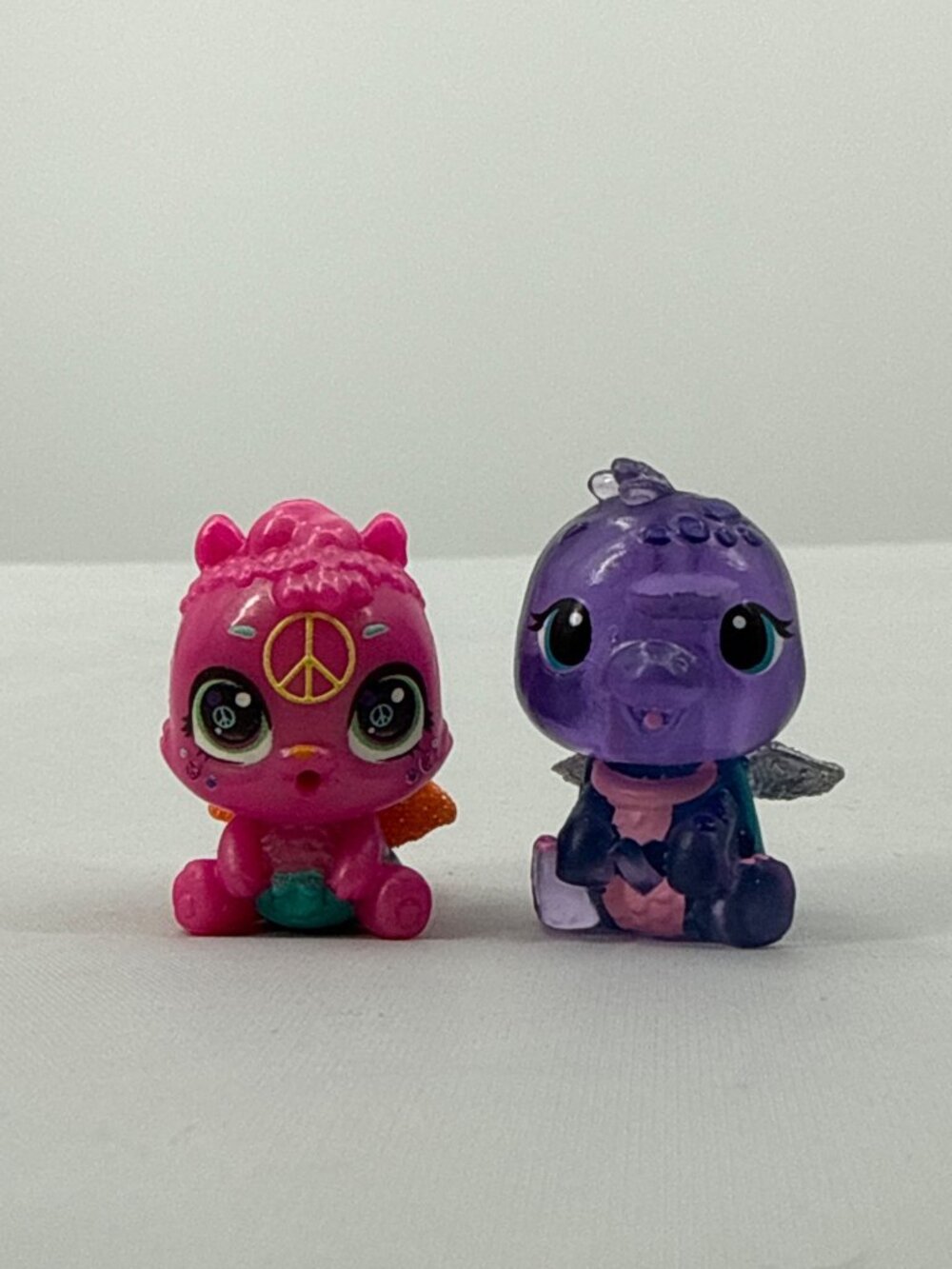 Hatchimals CollEGGtibles Lot Sweetie Squirrlily Shimmer Baby Purple Turtuffin